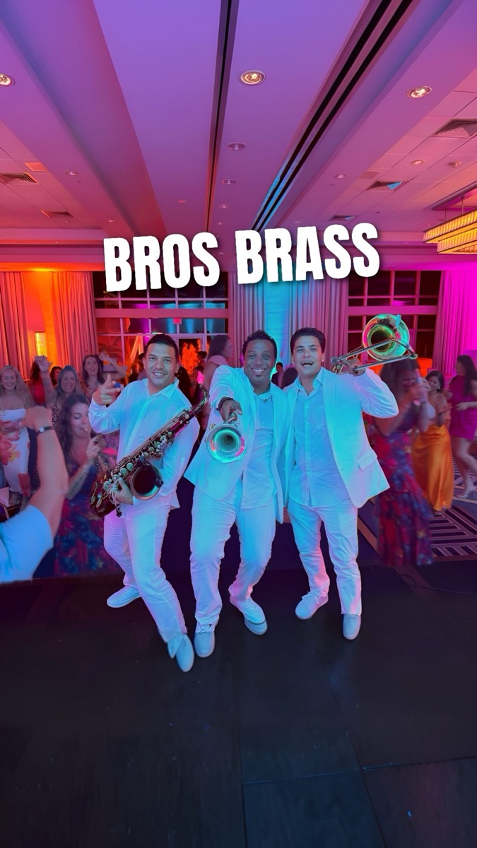 Bros Brass en una boda